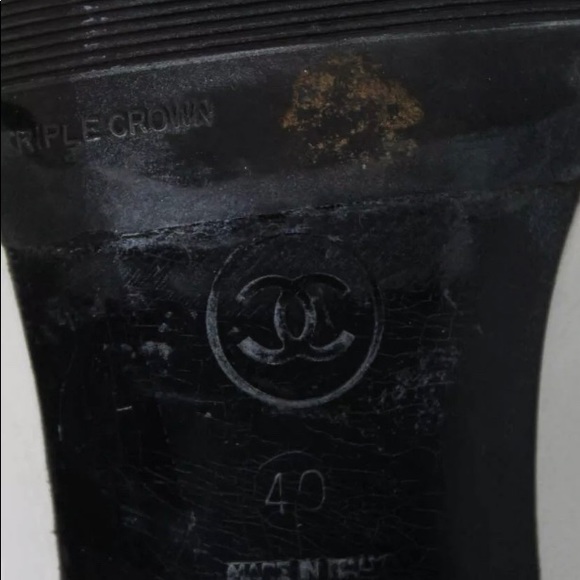 🔥🔥🔥’CHANEL”🔥🔥COLOR BLOCK HEEL🔥🔥🔥 - Picture 5 of 5